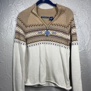 Architect‎ Petites Sweater Knitwear Button Front Womens size PS small